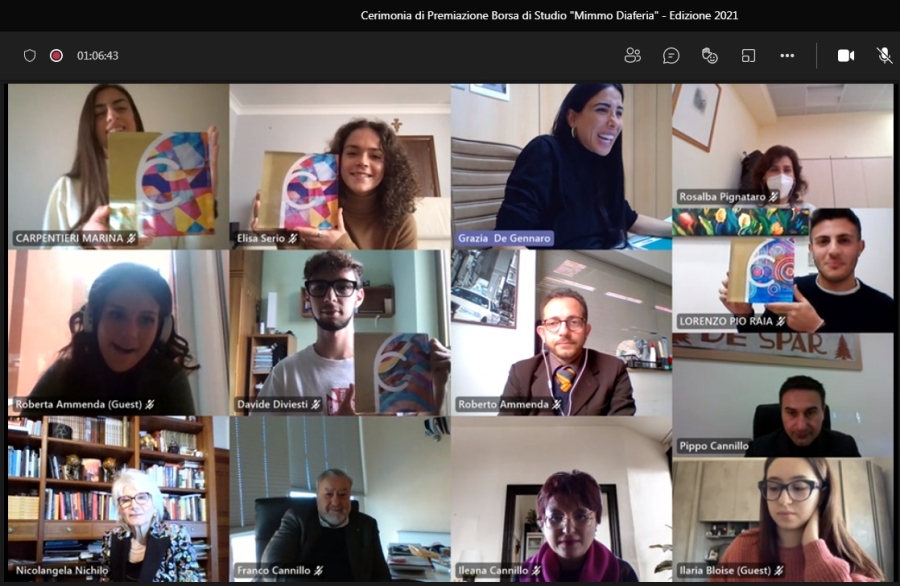 QUINTA EDIZIONE BORSA DI STUDIO &quot;MIMMO DIAFERIA&quot;: IL BANDO