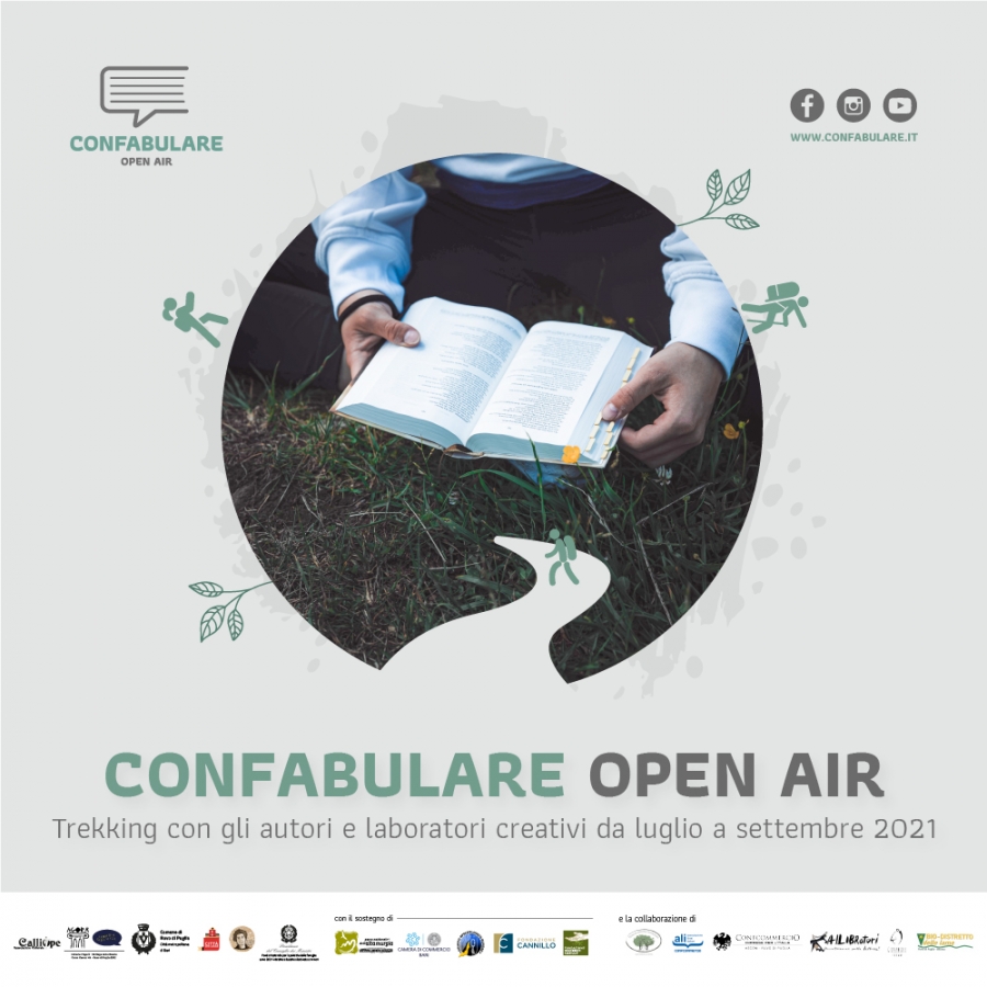 CONFABULARE OPEN AIR, LIBRI A PASSEGGIO